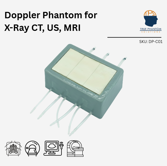 Doppler Phantom for X-Ray CT, US, MRI