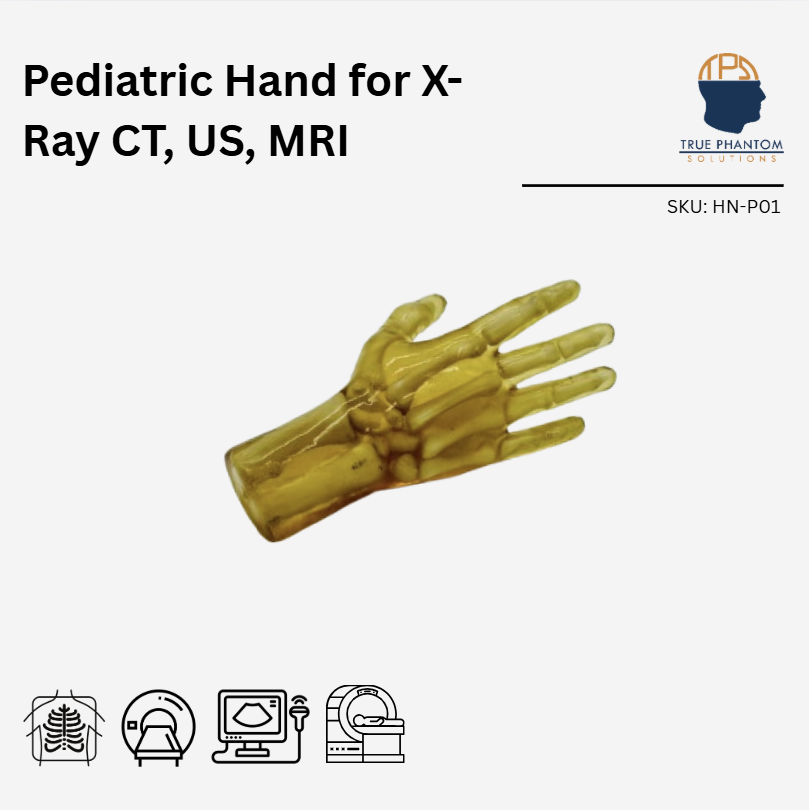 Pediatric Hand for X-Ray CT, US, MRI